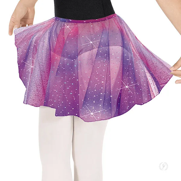 02283 Child Sequin Pull-On Tulle Skirt