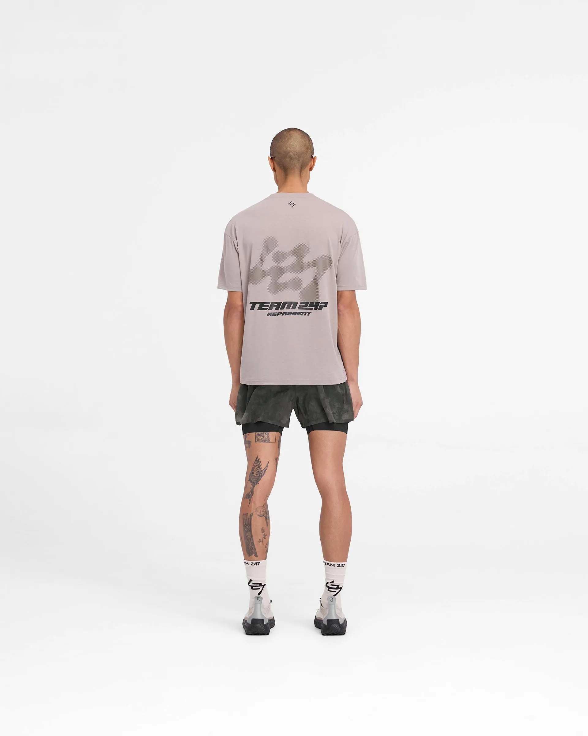 247 Future Terrains Oversized T-Shirt - Moonrock