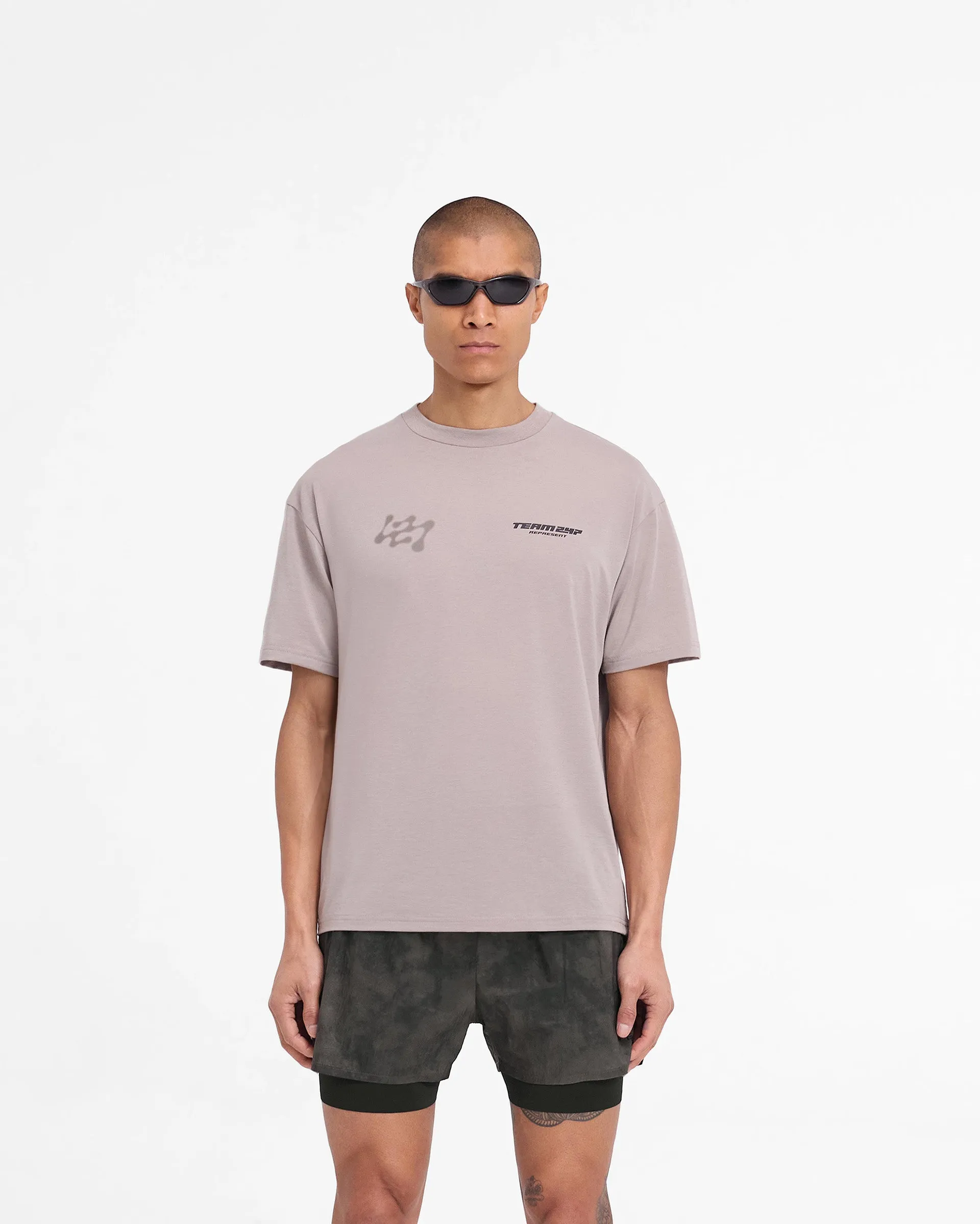 247 Future Terrains Oversized T-Shirt - Moonrock