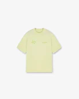 247 Future Terrains Oversized T-Shirt - Shadow Lime