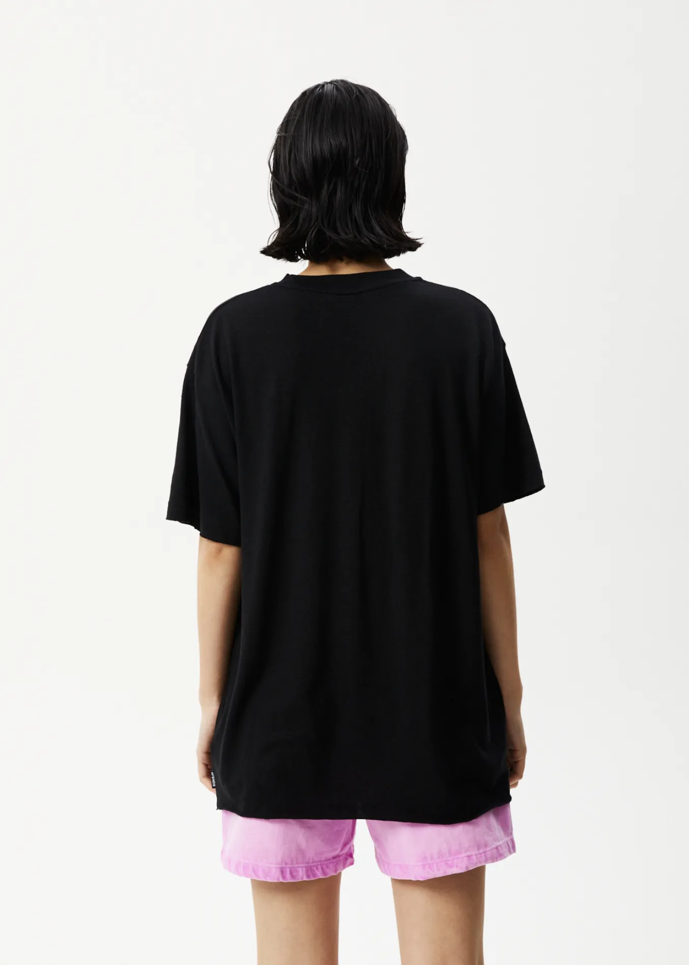 AFENDS Womens Sun Dancer Slay - Oversized T-Shirt - Black