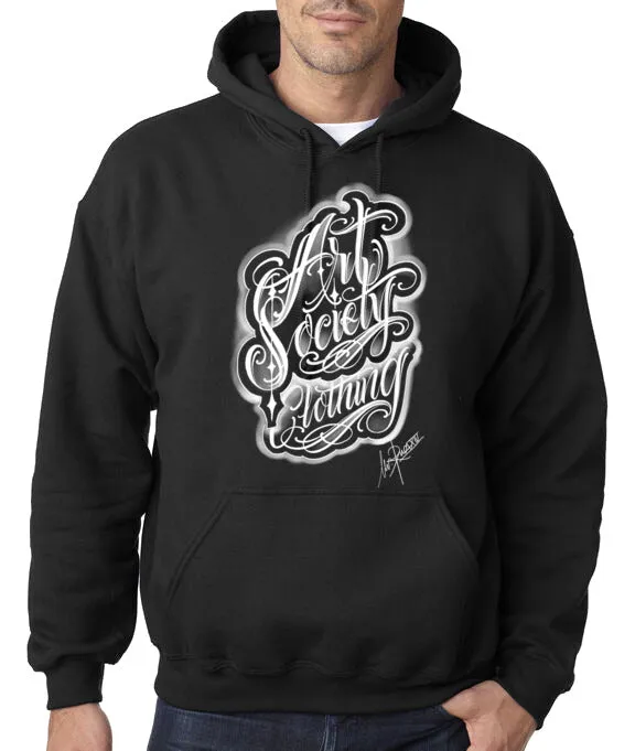 Art Society MR. RUCA HOODIE BLACK