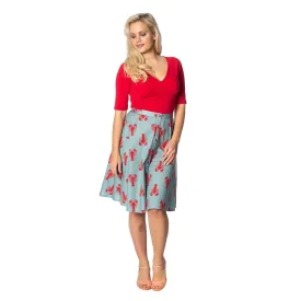 Banned Lobster Love Skirt