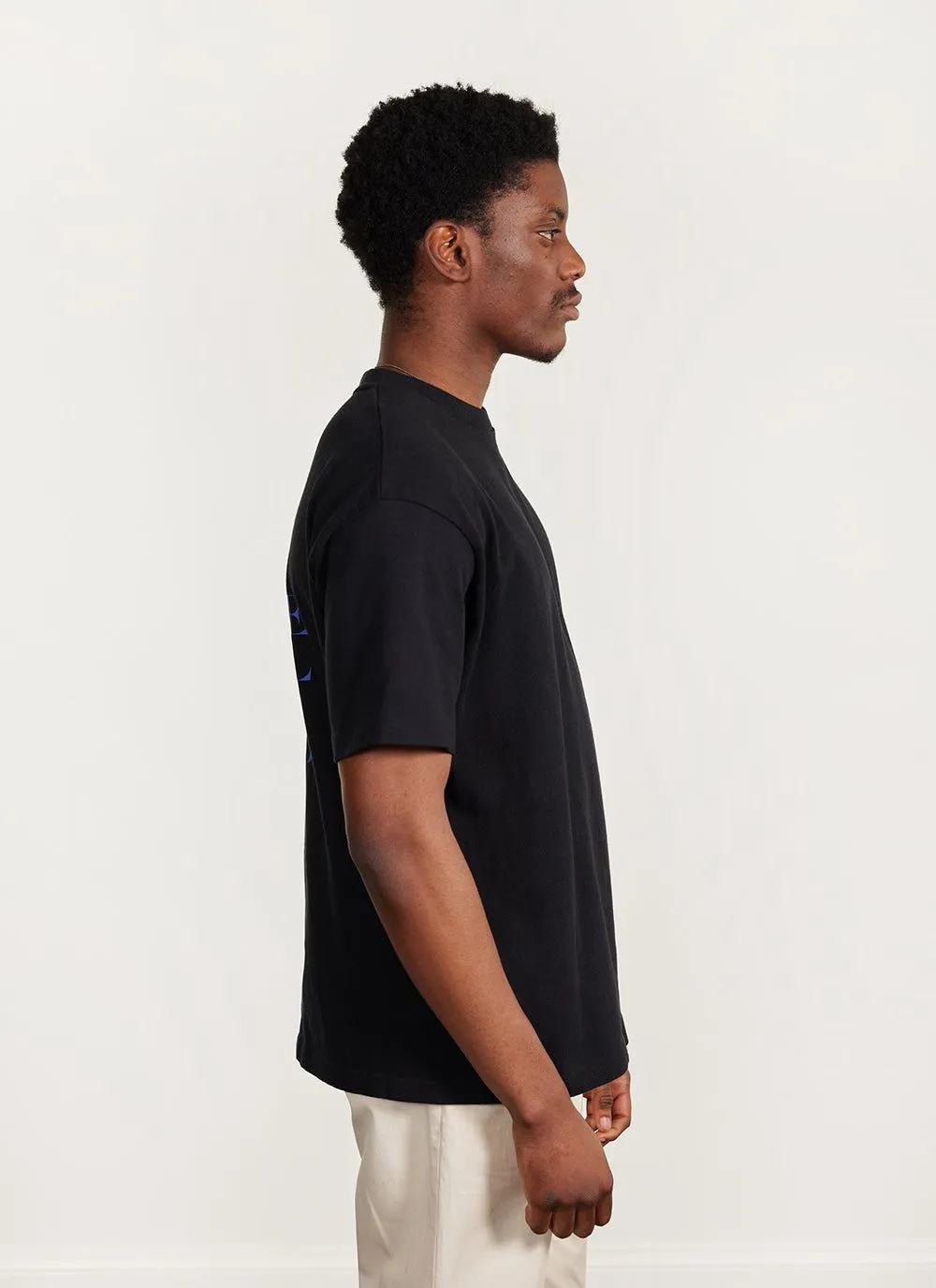 Bark and Stroll Oversized T Shirt | Organic Cotton | Black