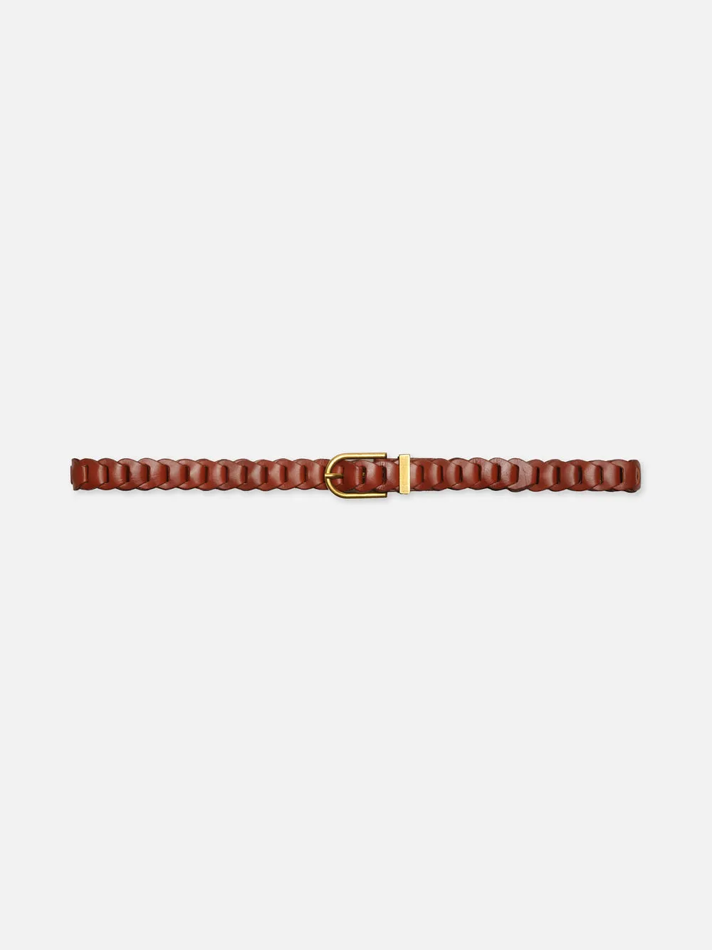 Braided Belt -- Whiskey