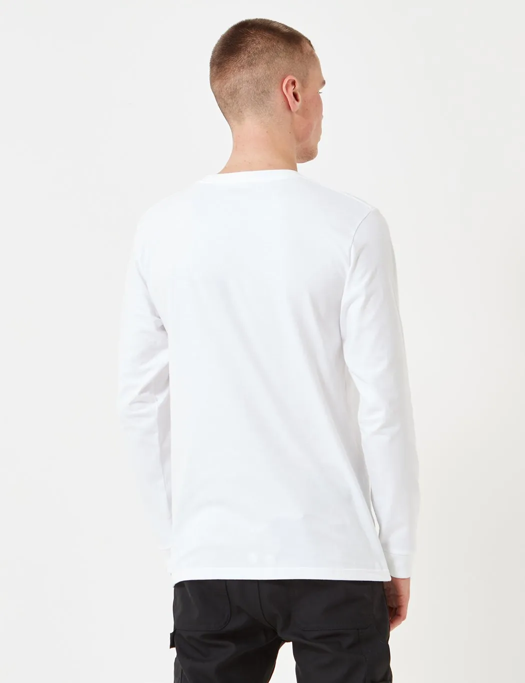 Carhartt-WIP Chase Long Sleeve T-Shirt - White