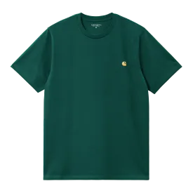 Carhartt WIP S/S Chase T-Shirt - Chervil / Gold