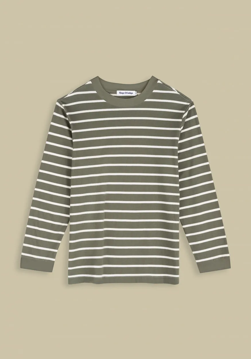 Conri L/S T-Shirt | Treetop Stripe