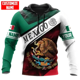 Customized Mexico Smoke New Hoodie, Winter Mexico Hoodie, Christmas Hoodie For Mexican