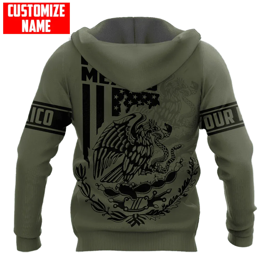 Customized Mexico Smoke New Hoodie, Winter Mexico Hoodie, Christmas Hoodie For Mexican