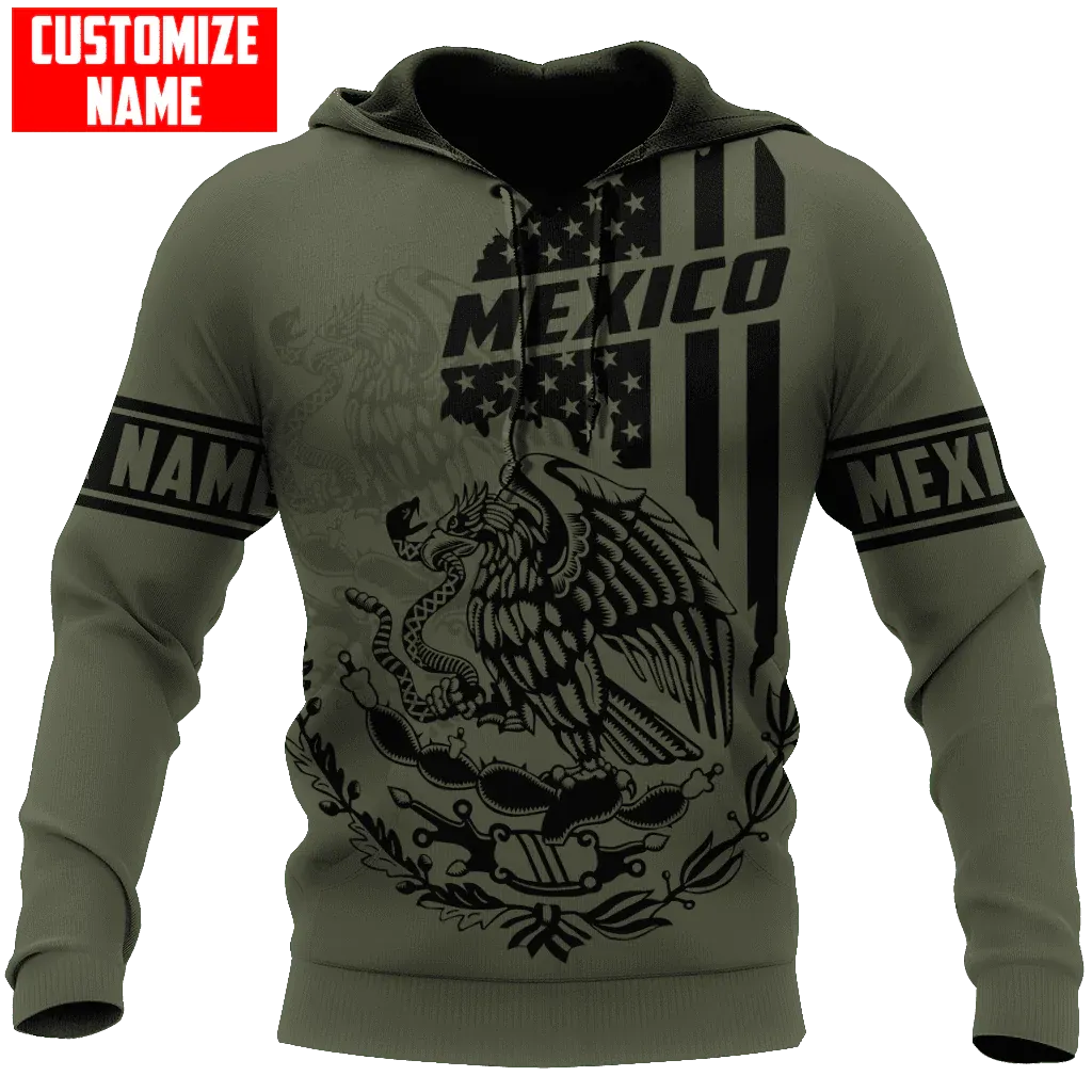 Customized Mexico Smoke New Hoodie, Winter Mexico Hoodie, Christmas Hoodie For Mexican