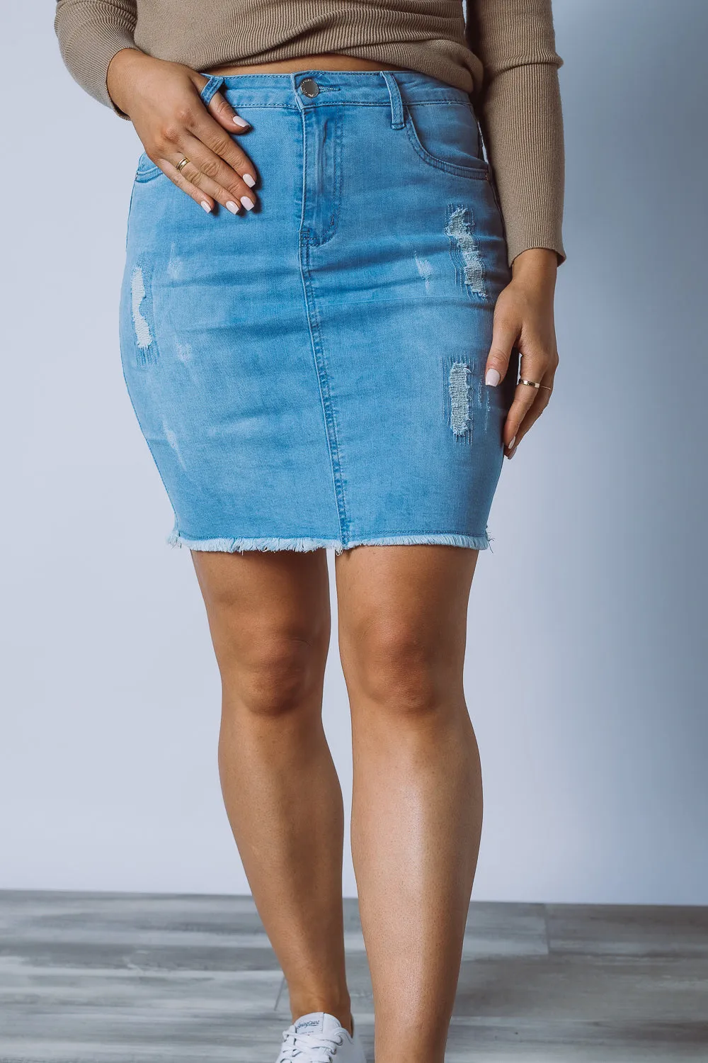 Darcy Denim Skirt