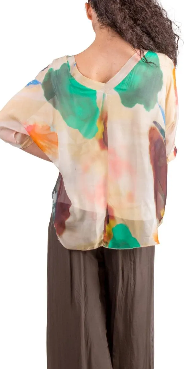 Diana Brushstroke Blouse