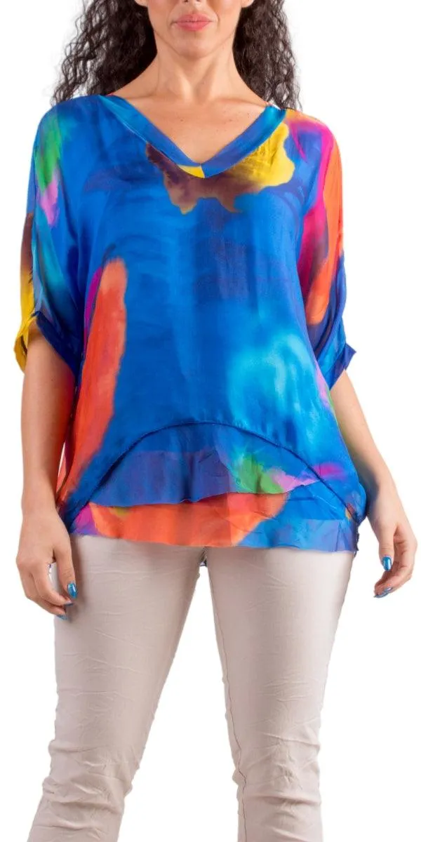 Diana Brushstroke Blouse