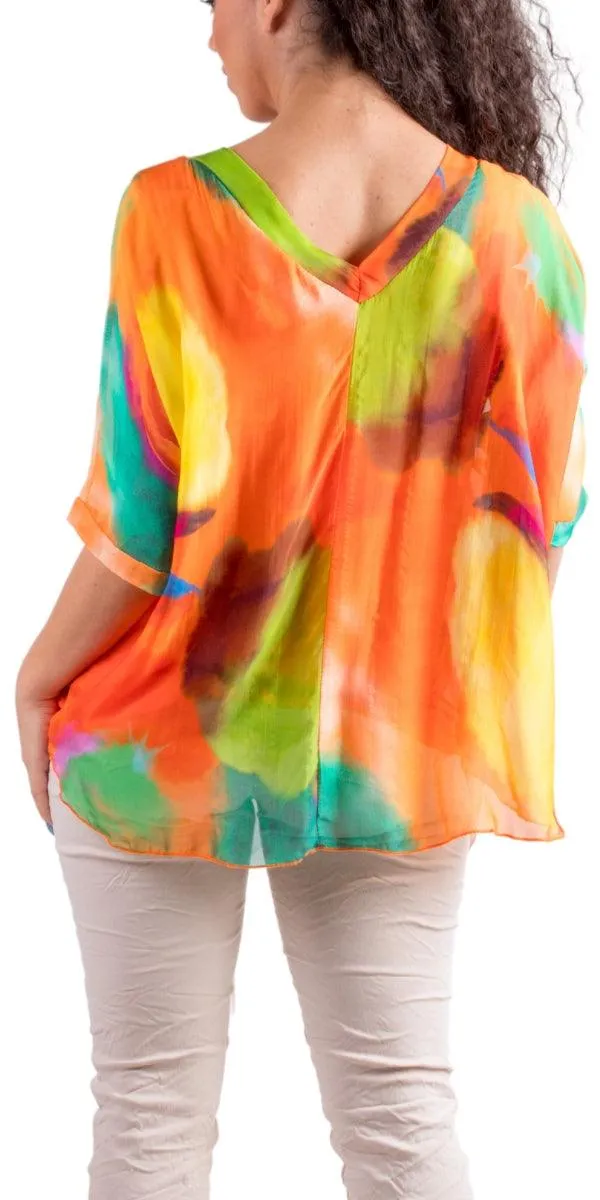 Diana Brushstroke Blouse