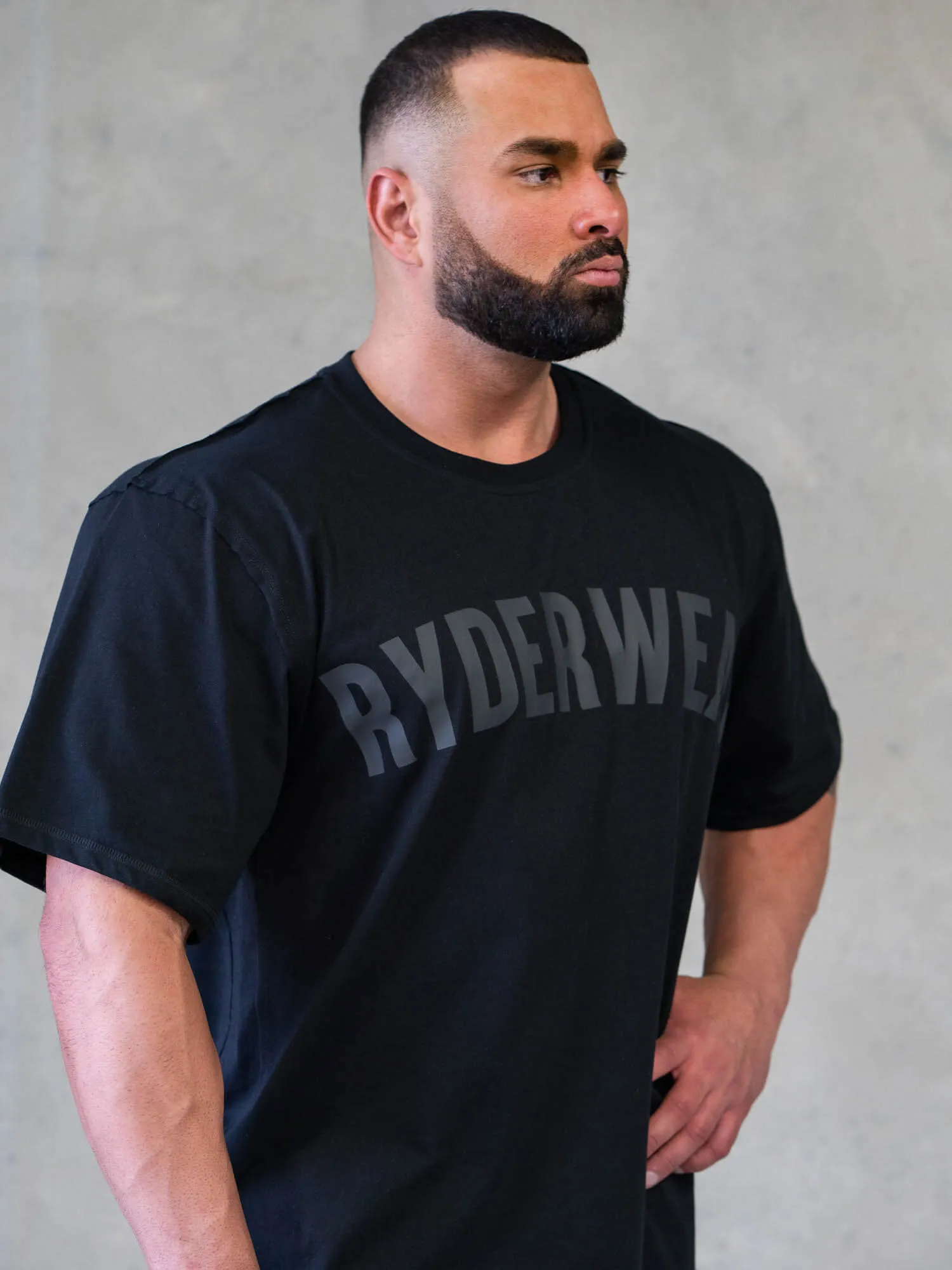 Force Oversized T-Shirt - Black