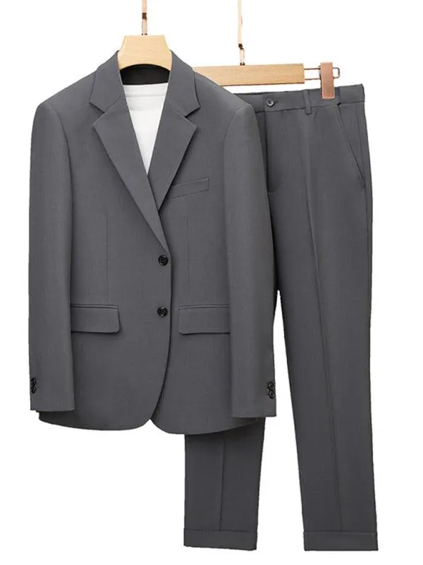 Formal Slim Fit Two Piece Men's Suit