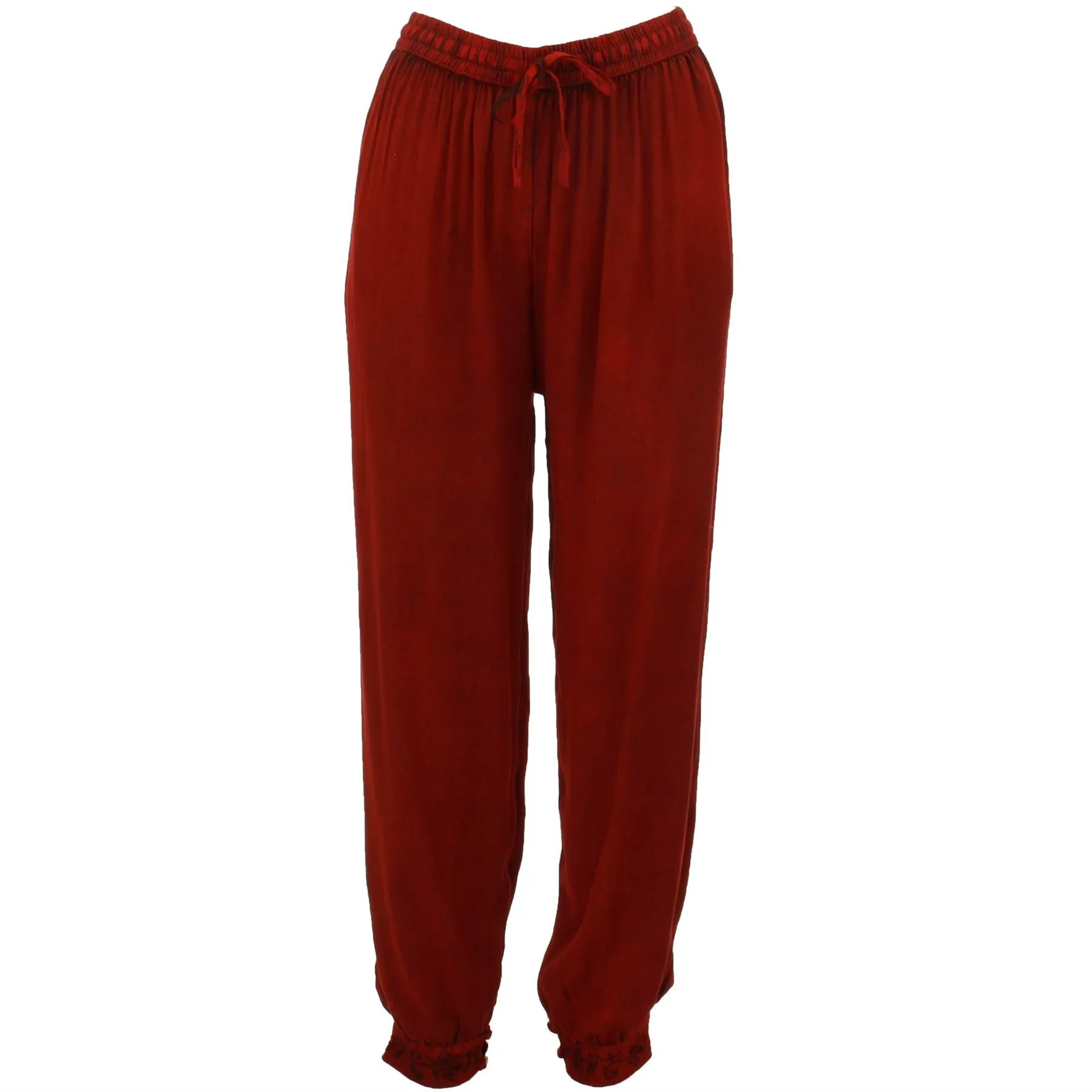 Harem Trousers - Red