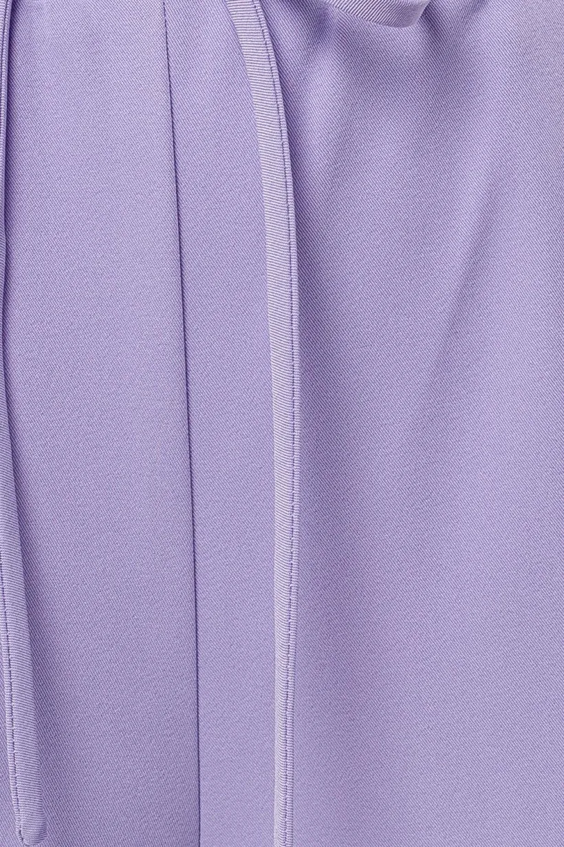 High-Waisted Lavender Trousers