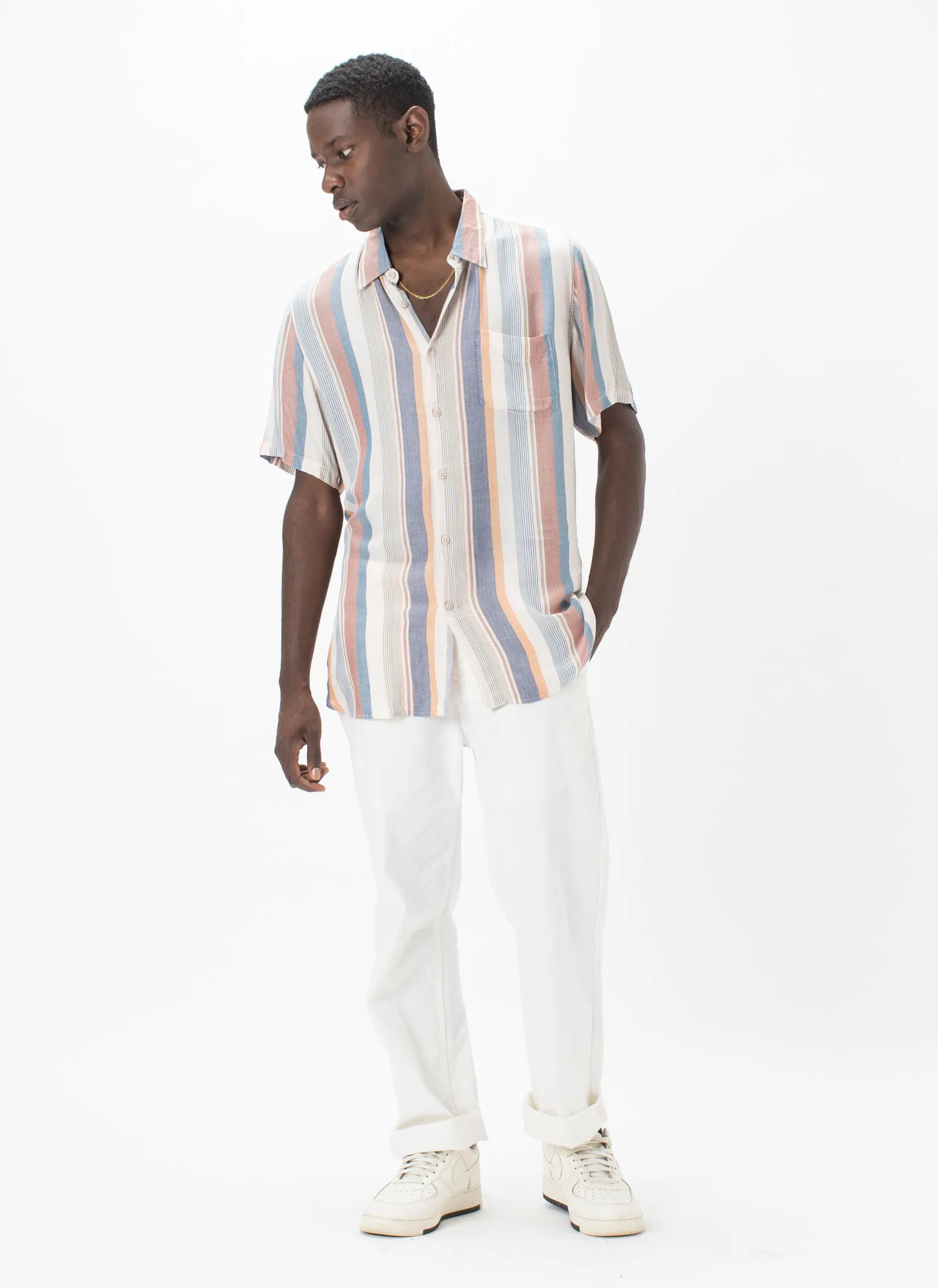 Holiday Shirt 90S Stripe