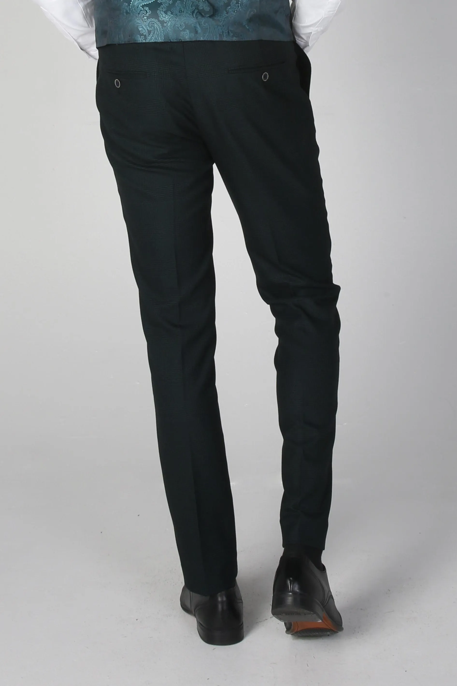 Men's Jasper Green Trousers