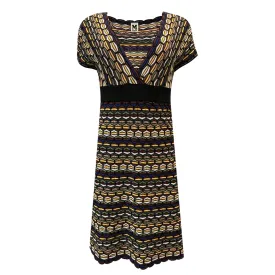 Missoni Merino Wool Blend Patterned Dress. Size 44IT