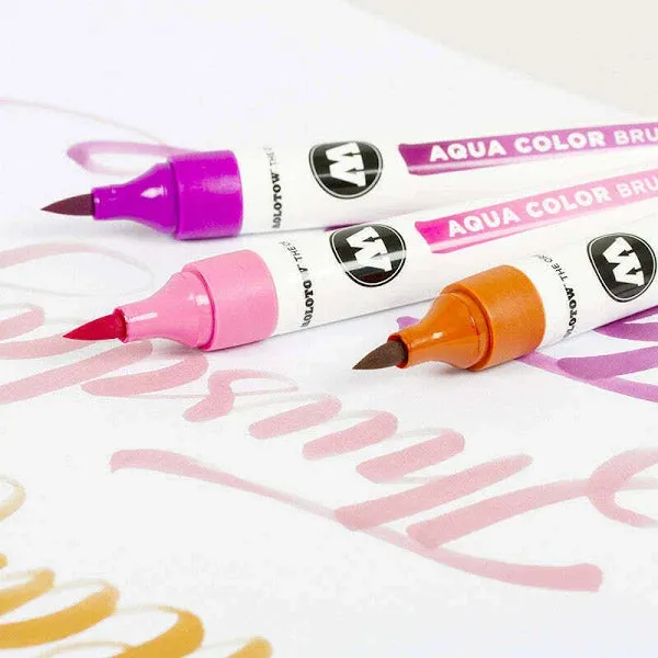 Molotow Aqua Color Brush Basic Set