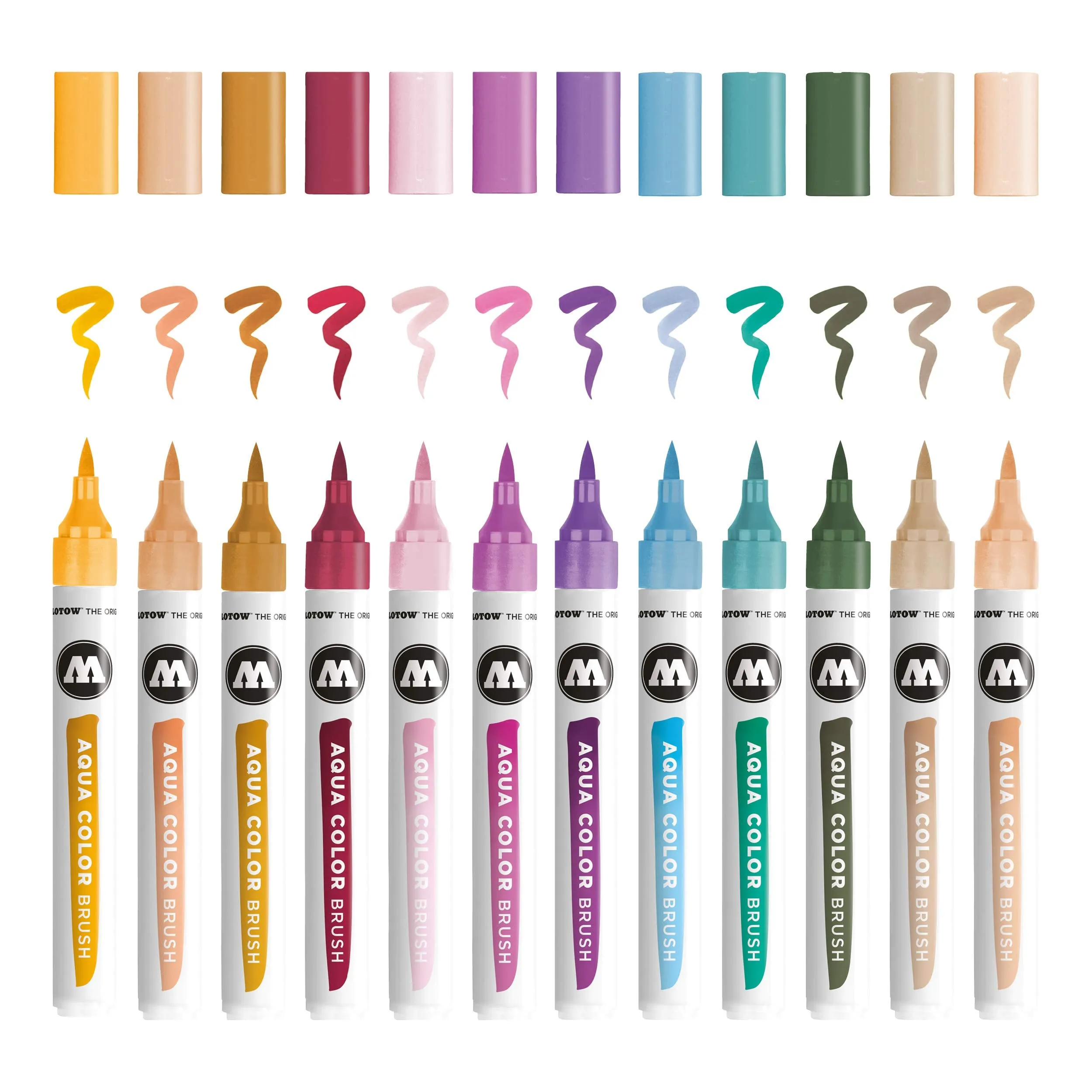 Molotow Aqua Color Brush Basic Set