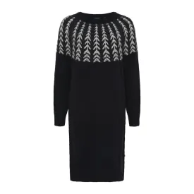 Monica Knit Dress - SR Navy