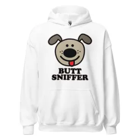 Pet Owner Hoodie Butt Sniffer Dog Ultra Soft Midweight Cotton Blend Pullover