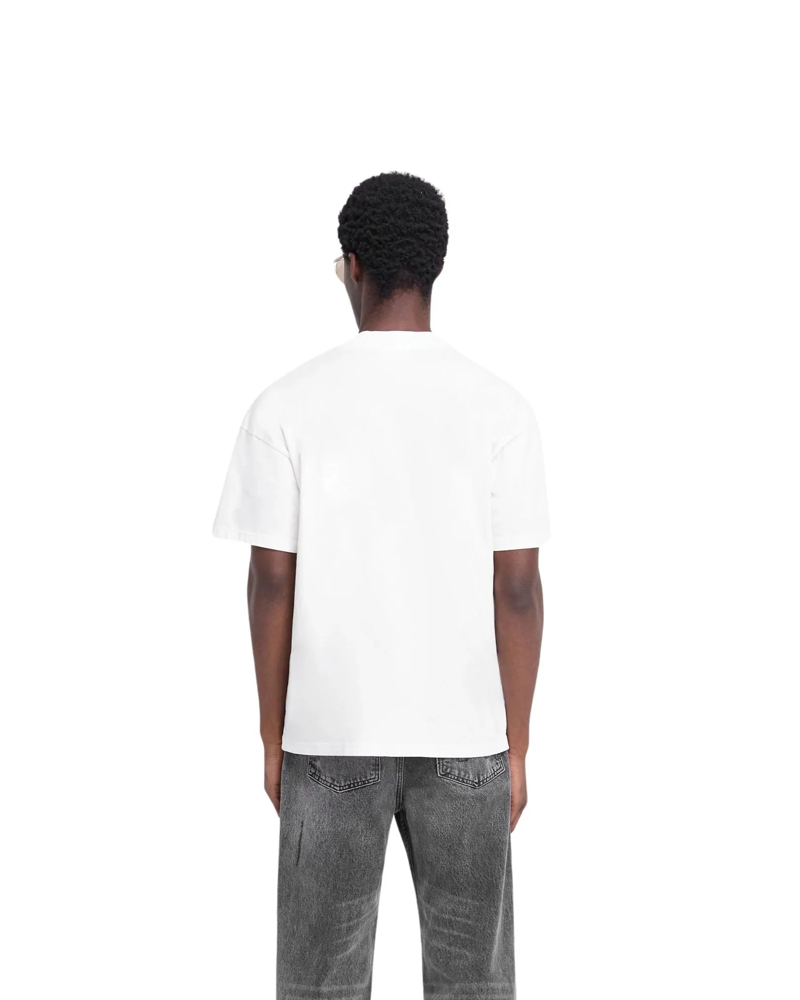 Rep Applique T-Shirt - Flat White