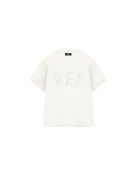 Rep Applique T-Shirt - Flat White