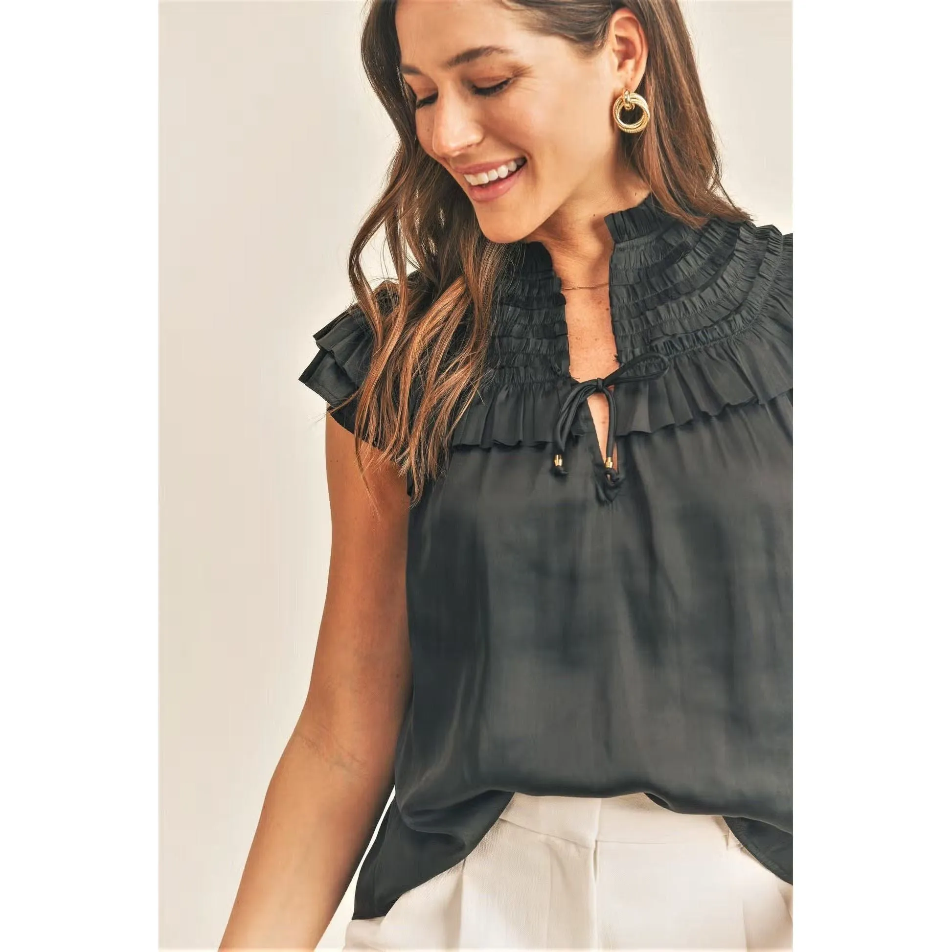 Reset By Jane Freya Ruffle Top