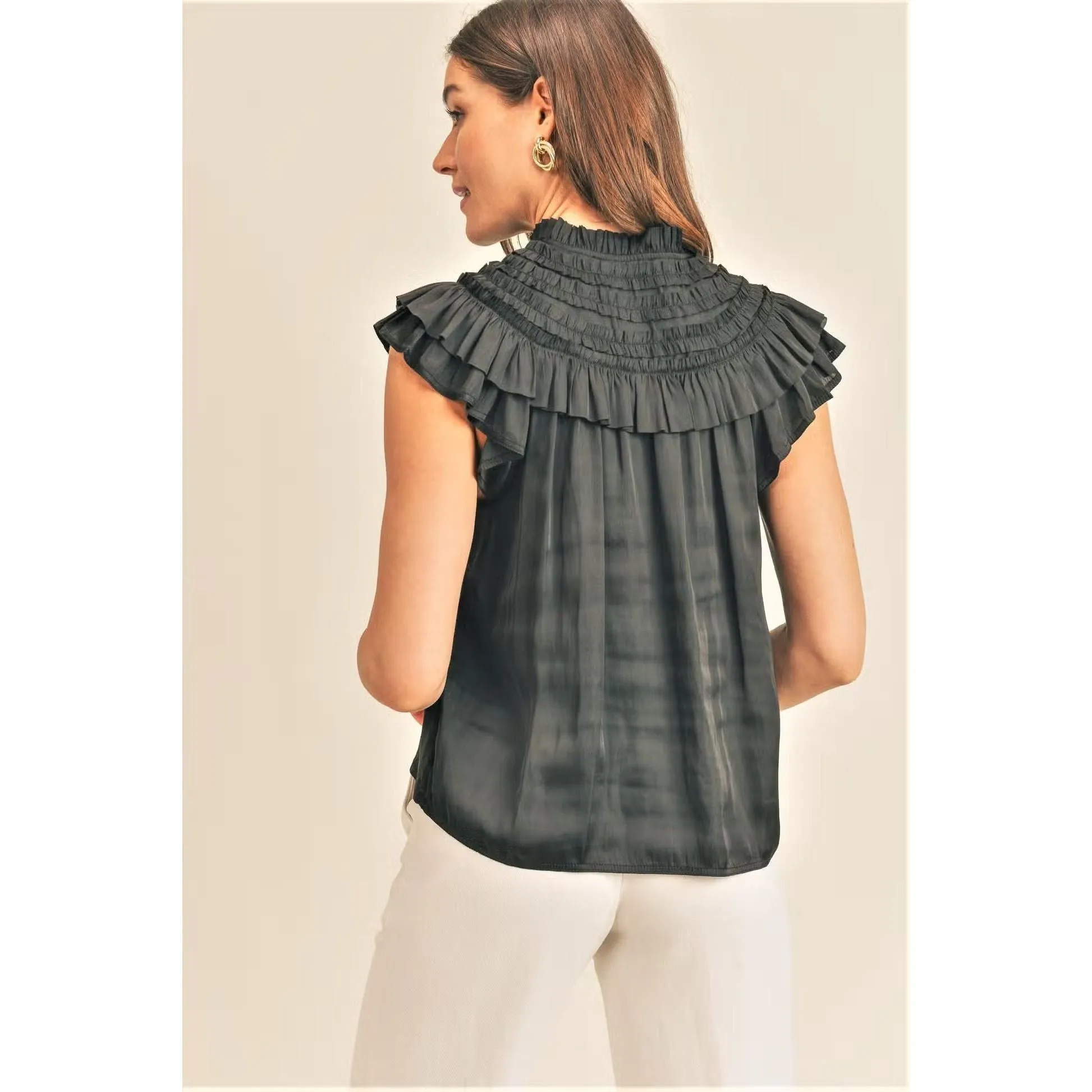 Reset By Jane Freya Ruffle Top