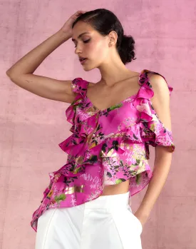 Secret Garden Silk Top