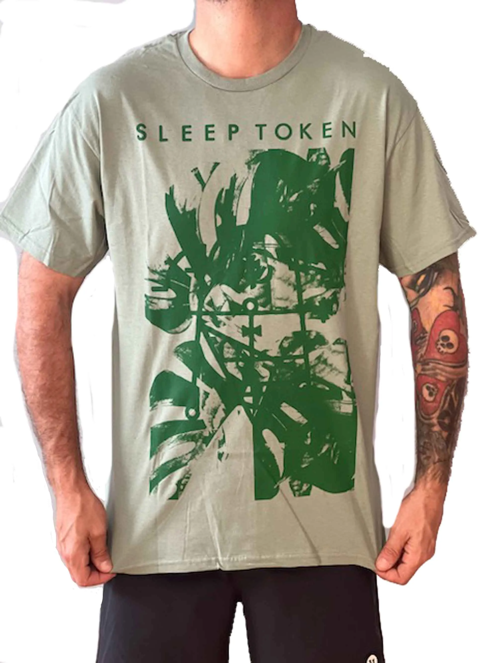 Sleep Token Take Aim Premium Oversized Men's T-Shirt Green