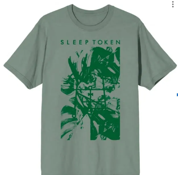 Sleep Token Take Aim Premium Oversized Men's T-Shirt Green