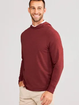 tasc Performance Men's Venture Fleece Hoodie in Autumn Heather