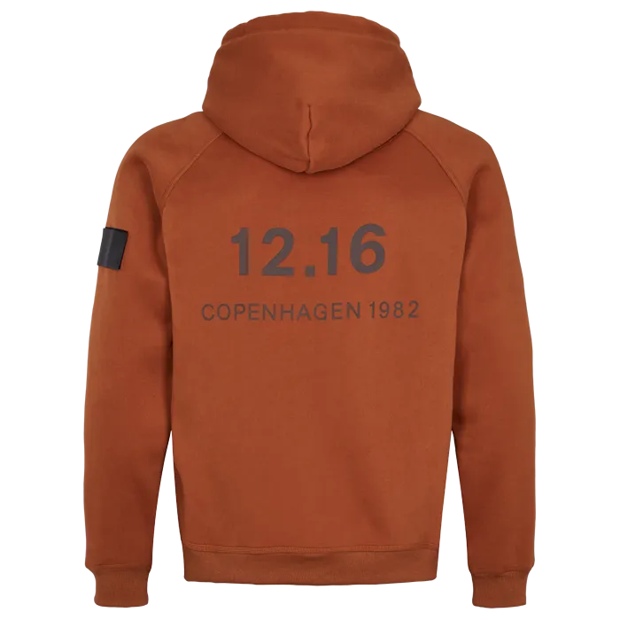 Twelve Sixteen Hoodie Light Brown 100% Cotten